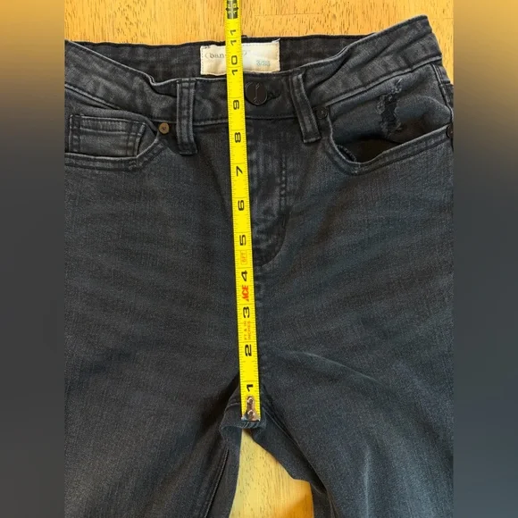 Banjara Super Flare Bell Bottom Jeans, Size 3/25 Cotton Rayon Blend Dark Blue - Picture 7 of 9